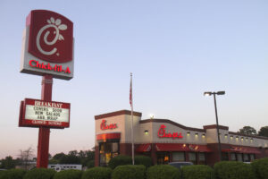 Top 10 busiest chick fil a locations